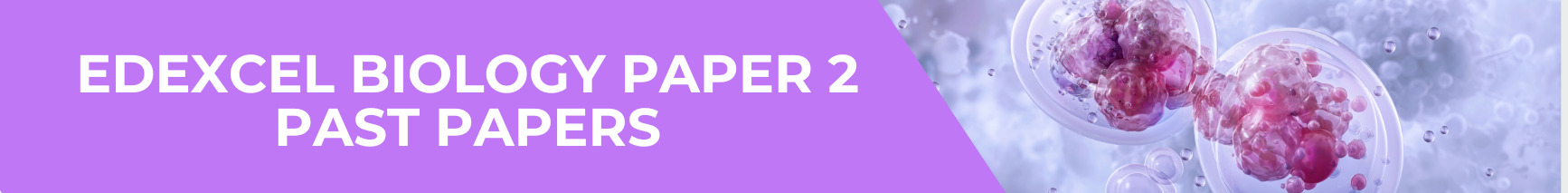 Edexcel Biology Paper 2 Past Papers