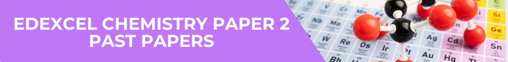 Edexcel Chemistry Paper 2 Past Papers